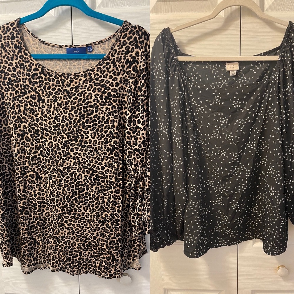 2 blouses xxl